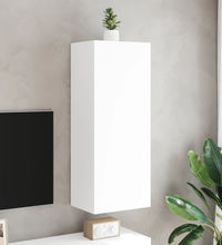 TV-Wandschrank Weiß 40,5x30x102 cm Holzwerkstoff