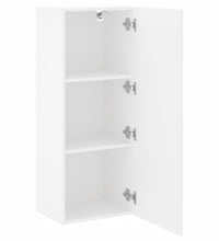 TV-Wandschrank Weiß 40,5x30x102 cm Holzwerkstoff