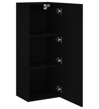 TV-Wandschrank Schwarz 40,5x30x102 cm Holzwerkstoff