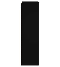 TV-Wandschrank Schwarz 40,5x30x102 cm Holzwerkstoff