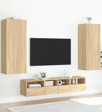 TV-Wandschrank Sonoma-Eiche 40,5x30x102 cm Holzwerkstoff