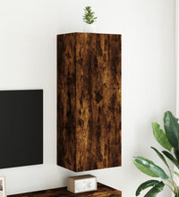 TV-Wandschrank Räuchereiche 40,5x30x102 cm Holzwerkstoff