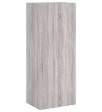 TV-Wandschrank Grau Sonoma 40,5x30x102 cm Holzwerkstoff