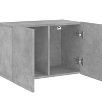 TV-Wandschrank Betongrau 60x30x41 cm