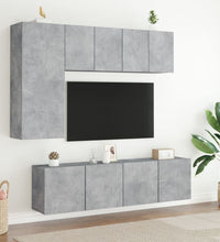 TV-Wandschrank Betongrau 60x30x41 cm