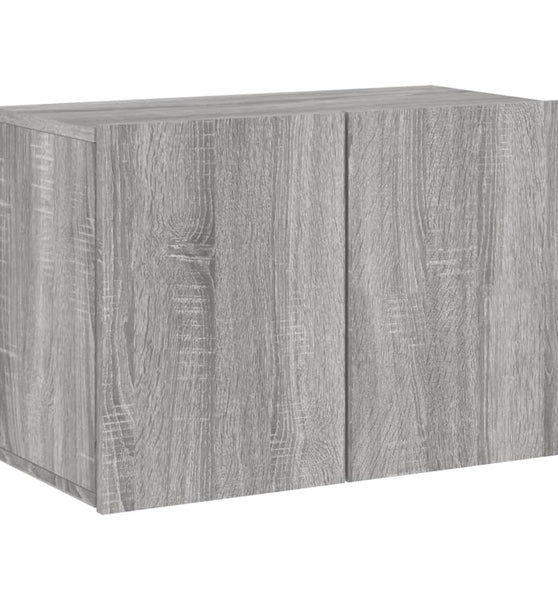 TV-Wandschrank Grau Sonoma 60x30x41 cm