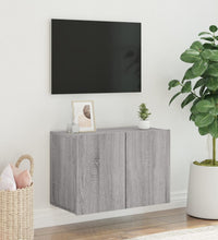 TV-Wandschrank Grau Sonoma 60x30x41 cm