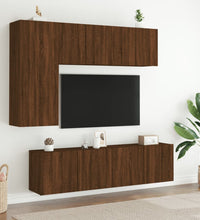 TV-Wandschrank Braun Eichen-Optik 60x30x41 cm