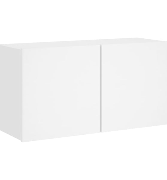 TV-Wandschrank Weiß 80x30x41 cm