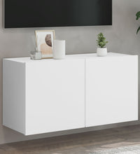 TV-Wandschrank Weiß 80x30x41 cm