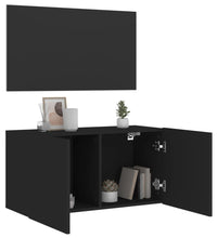 TV-Wandschrank Schwarz 80x30x41 cm