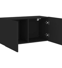 TV-Wandschrank Schwarz 80x30x41 cm