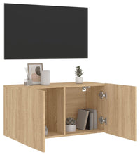 TV-Wandschrank Sonoma-Eiche 80x30x41 cm