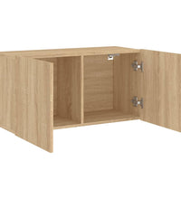 TV-Wandschrank Sonoma-Eiche 80x30x41 cm