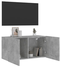 TV-Wandschrank Betongrau 80x30x41 cm