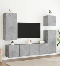 TV-Wandschrank Betongrau 80x30x41 cm