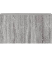 TV-Wandschrank Grau Sonoma 80x30x41 cm