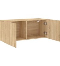 TV-Wandschrank Sonoma-Eiche 100x30x41 cm