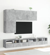 TV-Wandschrank Betongrau 100x30x41 cm