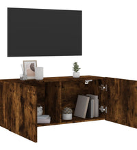 TV-Wandschrank Räuchereiche 100x30x41 cm