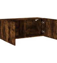 TV-Wandschrank Räuchereiche 100x30x41 cm