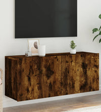 TV-Wandschrank Räuchereiche 100x30x41 cm