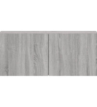 TV-Wandschrank Grau Sonoma 100x30x41 cm