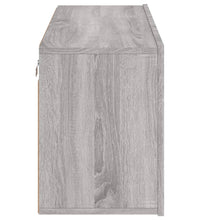 TV-Wandschrank Grau Sonoma 100x30x41 cm