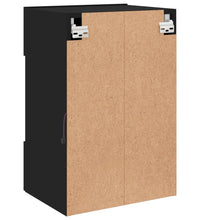 TV-Wandschrank mit LED-Leuchten Schwarz 40x30x60,5 cm