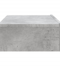 TV-Schrank mit LED-Leuchten Betongrau 60x35x15,5 cm