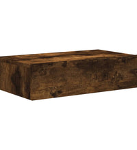 TV-Schrank mit LED-Leuchten Räuchereiche 60x35x15,5 cm