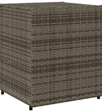 Gartenschrank Grau 55x59x69 cm Poly Rattan