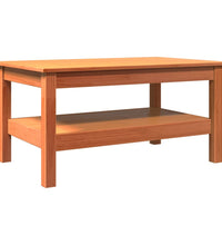 Couchtisch Wachsbraun 80x50x40 cm Massivholz Kiefer