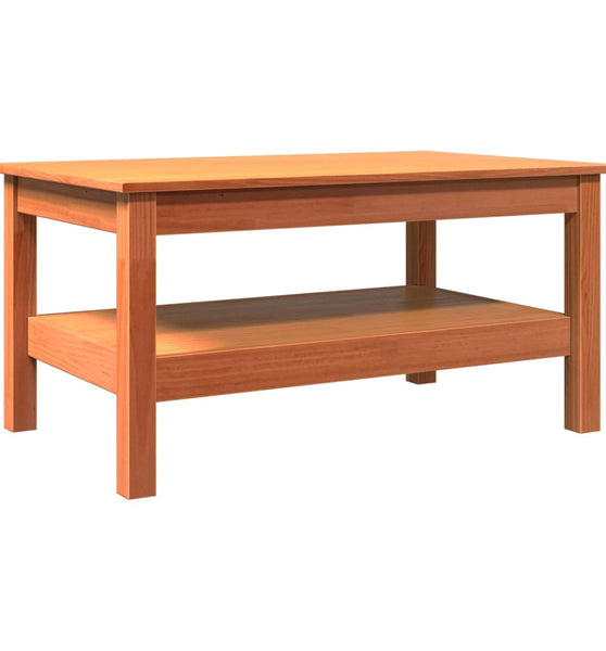 Couchtisch Wachsbraun 80x50x40 cm Massivholz Kiefer