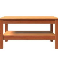 Couchtisch Wachsbraun 80x50x40 cm Massivholz Kiefer