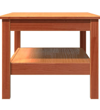 Couchtisch Wachsbraun 80x50x40 cm Massivholz Kiefer
