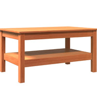 Couchtisch Wachsbraun 80x50x40 cm Massivholz Kiefer