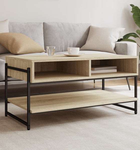 Couchtisch Sonoma-Eiche 90x50x45 cm Holzwerkstoff