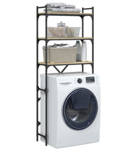Waschmaschinenregal Sonoma-Eiche 67x25x163 cm Holzwerkstoff