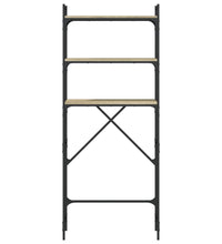 Waschmaschinenregal Sonoma-Eiche 67x25x163 cm Holzwerkstoff