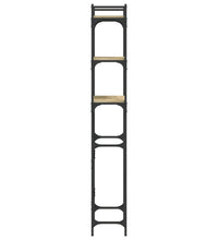 Waschmaschinenregal Sonoma-Eiche 67x25x163 cm Holzwerkstoff