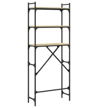 Waschmaschinenregal Sonoma-Eiche 67x25x163 cm Holzwerkstoff
