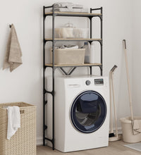 Waschmaschinenregal Sonoma-Eiche 67x25x163 cm Holzwerkstoff