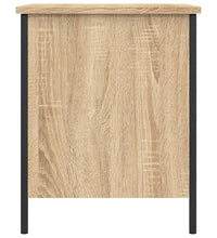 Sitzbank mit Stauraum Sonoma-Eiche 40x42,5x50 cm Holzwerkstoff