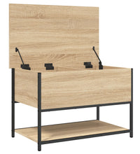 Sitzbank mit Stauraum Sonoma-Eiche 70x42,5x47 cm Holzwerkstoff