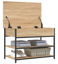 Schuhbank Sonoma-Eiche 70x42,5x50 cm Holzwerkstoff