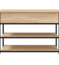 Schuhbank Sonoma-Eiche 70x42,5x50 cm Holzwerkstoff