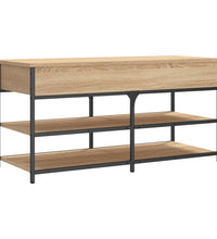 Schuhbank Sonoma-Eiche 100x42,5x50 cm Holzwerkstoff