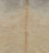 Teppich Echtes Rindsleder Beige 180x220 cm