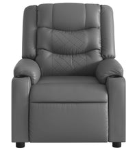 Massagesessel Grau Kunstleder